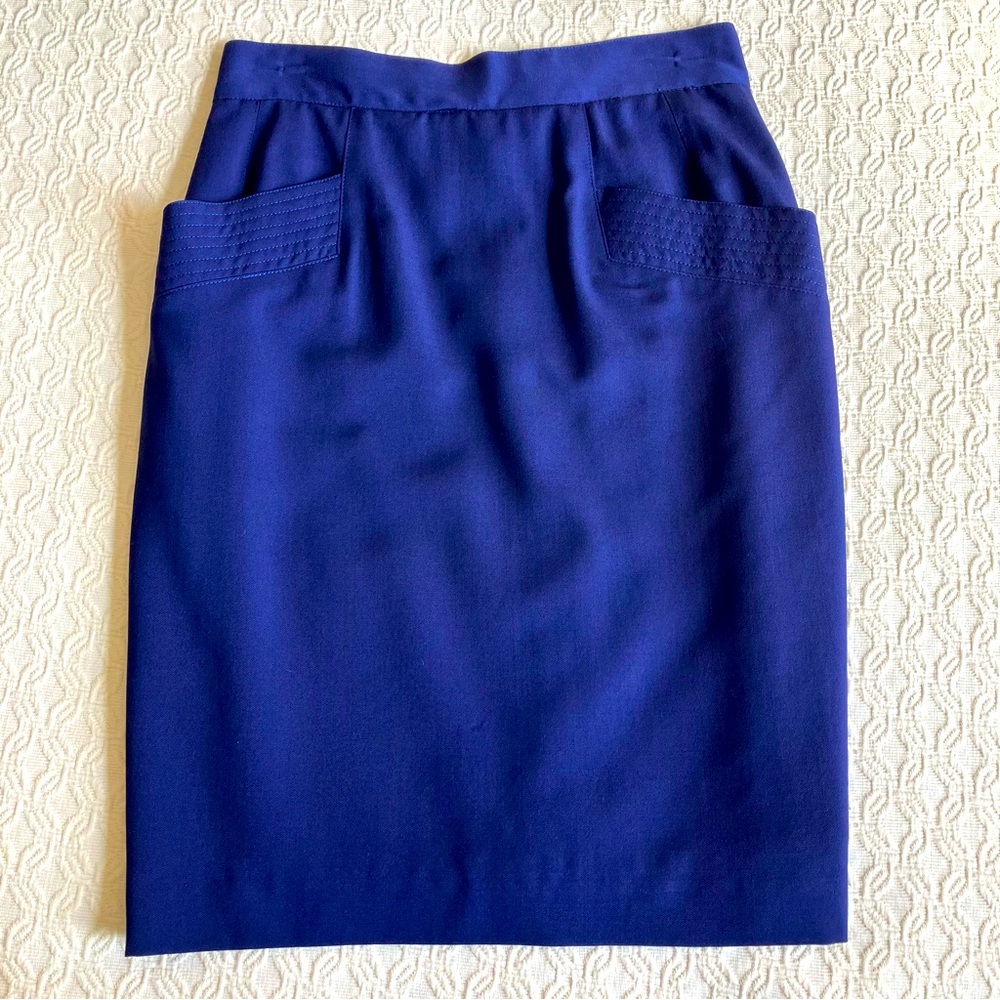 Vintage Michii Moon for Sanyo Wool Pencil Skirt